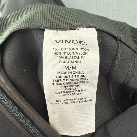 Vince Stitch Front Seam Ponte Leggings - Picture 6 of 6